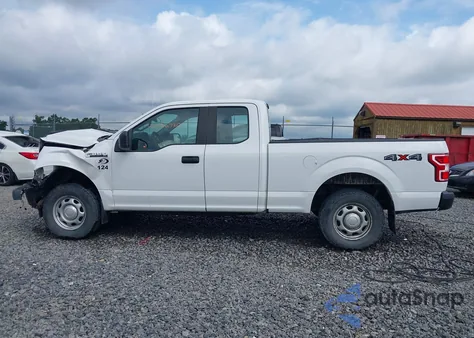 2019 Ford F150 Super Cab из США, поврежденный, VIN 1FTEX1EB7KKD84528